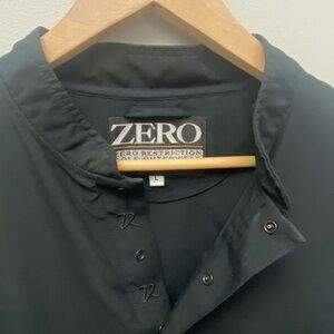 Zero Restrictions - Men's Golf Lightweight Spring Pullover Jacket Black - Size L